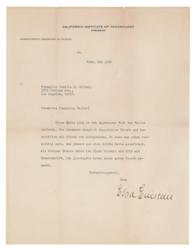 Lot #184 Albert Einstein: Likely one-of-a-kind signed candid of Einstein at CalTech in 1932, chosen by Elsa for an admirer - Image 2