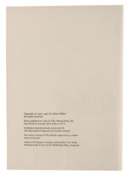 Lot #453 Arthur Miller Book - Image 2