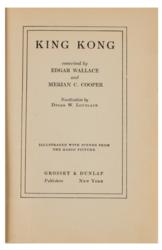 Lot #476 King Kong: First edition 'novelization' of King Kong, with scarce first-issue dust jacket - Image 3