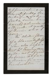 Lot #206 Queen Victoria: Queen Victoria thanks Tennyson for the 
