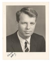 Lot #249 Robert F. Kennedy Signed Photograph - Image 1