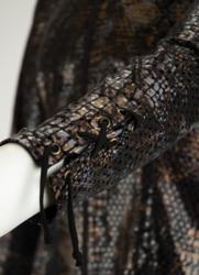 Lot #696 Prince's Personally-Worn Jam of the Year World Tour Snakeskin Shirt: Prince?s personally-owned and -worn snakeskin pattern collared shirt from the Jam of the Year World Tour - Image 3