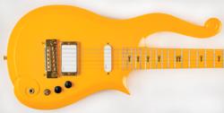 Lot #695 Prince Owned Custom Cloud Guitar: Breathtaking bright yellow custom Cloud guitar created for and owned by Prince - Image 3