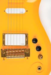 Lot #695 Prince Owned Custom Cloud Guitar: Breathtaking bright yellow custom Cloud guitar created for and owned by Prince - Image 6