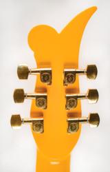 Lot #695 Prince Owned Custom Cloud Guitar: Breathtaking bright yellow custom Cloud guitar created for and owned by Prince - Image 8