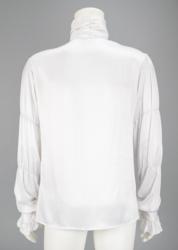 Lot #687 Prince's Screen-Worn 'Purple Rain' Ruffled White Shirt: Prince's iconic screen-worn ruffled shirt from Purple Rain?with provenance from Sheila E.'s mother! - Image 2