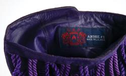 Lot #694 Prince's Custom-Made 'New Power Generation' Boots with Designs and Correspondence: Prince's wild custom-made 