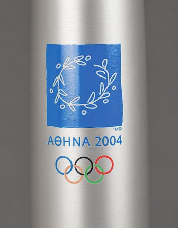 Lot #9215  Athens 2004 Summer Olympics Torch - Image 6