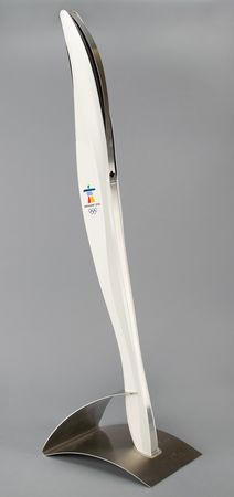 Lot #9217  Vancouver 2010 Winter Olympics Torch - Image 1