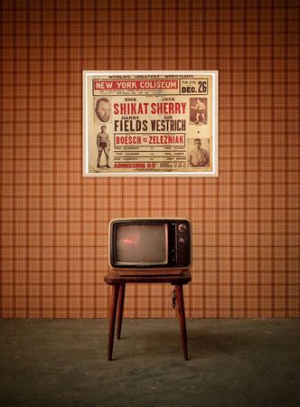 Lot #1152  New York 1933 Professional Wrestling Poster - Image 2