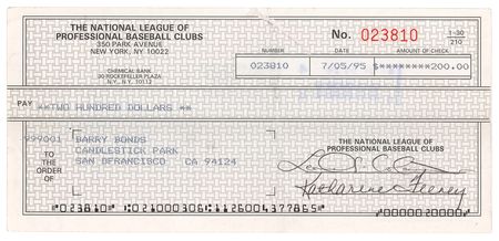 Lot #9129 Barry Bonds - Image 2