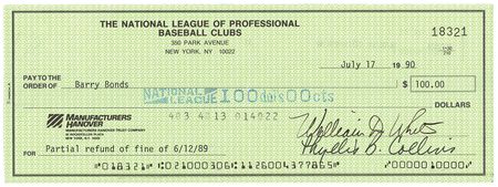 Lot #9129 Barry Bonds - Image 3