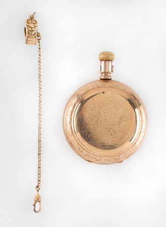 Lot #9009 Ed Delahanty's 1887 Engraved Pocket Watch - Image 5