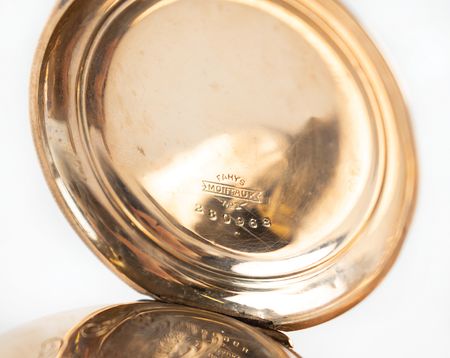 Lot #9009 Ed Delahanty's 1887 Engraved Pocket Watch - Image 8