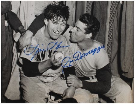 Lot #9315 Joe DiMaggio and Spec Shea - Image 1