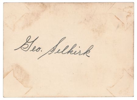 Lot #9134 Tony Lazzeri Signature - Image 2