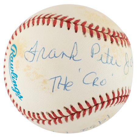Lot #9243 Frank Crosetti - Image 1