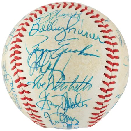 Lot #9281  NY Yankees: 1982 - Image 1