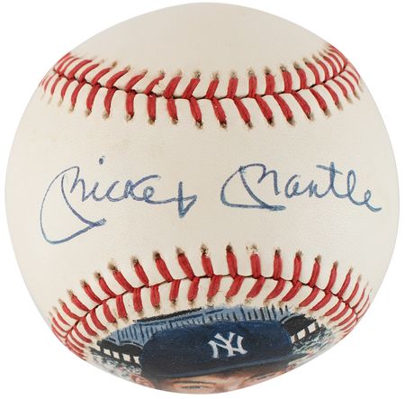 Lot #9137 Mickey Mantle - Image 1