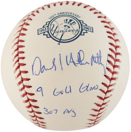 Lot #9271  NY Yankees Hitters: Mattingly, Raines, and Winfield - Image 3