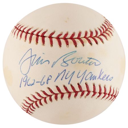 Lot #9277  NY Yankees Pitchers: Bouton and Torrez - Image 4