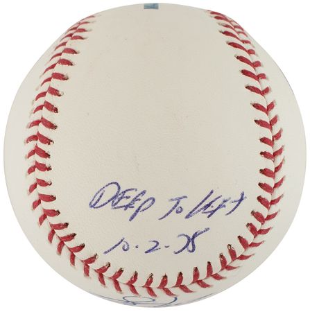 Lot #9283  NY Yankees: Abbott, Dent, Hernandez, and Howe - Image 2