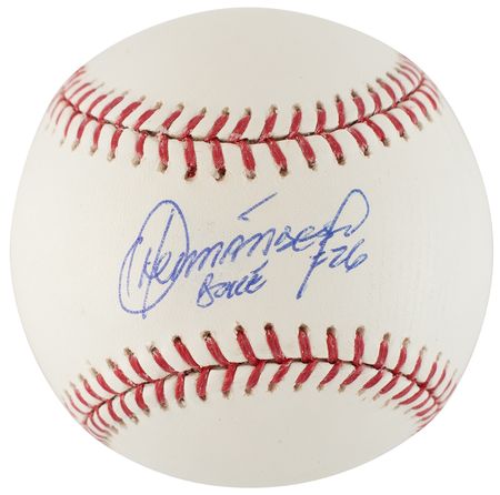 Lot #9283  NY Yankees: Abbott, Dent, Hernandez, and Howe - Image 4