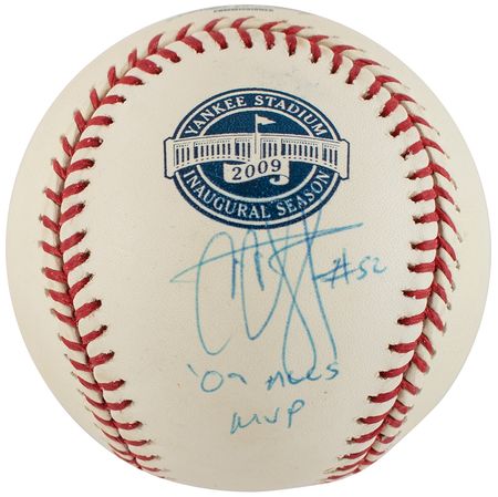Lot #9285  NY Yankees: Posada, Sabathia, and Teixeira - Image 1