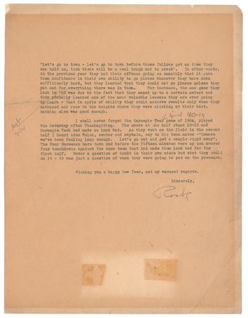 Lot #9173 Knute Rockne - Image 2