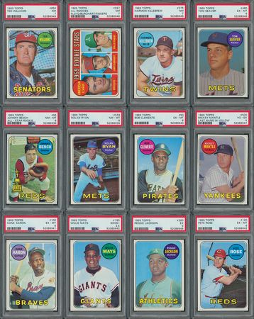 Lot #9100  1969 Topps Baseball Complete Set (664) - Image 1