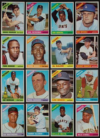 Lot #9094  1966 Topps Baseball Near Complete Set (570/598) - Image 2