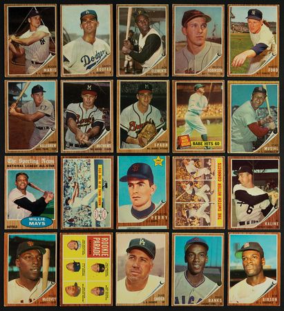 Lot #9082  1962 Topps Baseball Near Set (596/598) - Image 2