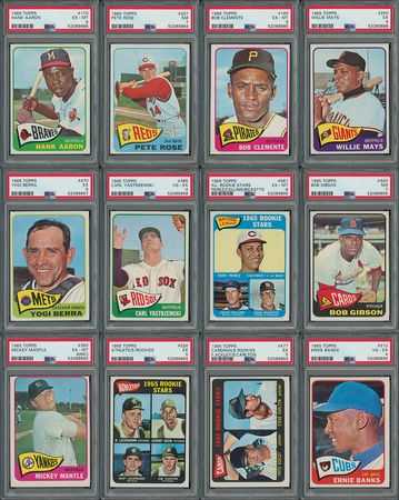 Lot #9090  1965 Topps Baseball Complete Set (598) - Image 1