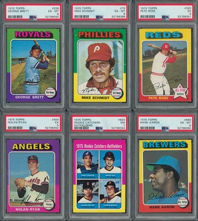 Lot #9114  1975 Topps Baseball Complete Set (660) - Image 1
