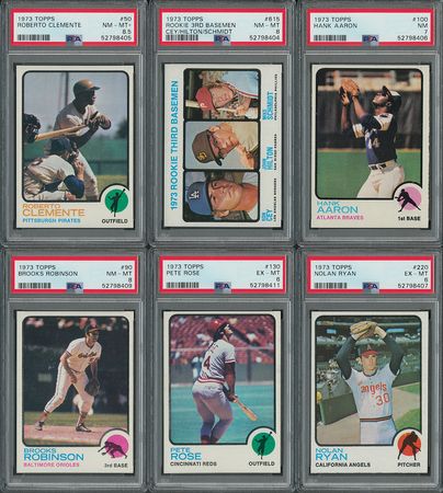 Lot #9110  1973 Topps Baseball Complete Set (660) - Image 1