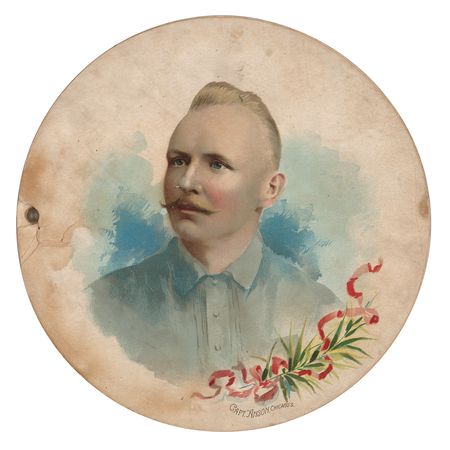 Lot #9010  1889 A35 Goodwin (Round) Album with (7)
