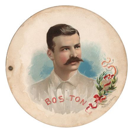 Lot #9010  1889 A35 Goodwin (Round) Album with (7) Leaves Including Anson, Kelly, Ward, and Comiskey - Image 3