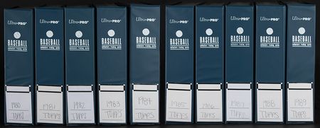 Lot #9119  1980-1989 Topps Baseball Full Run of (10) Complete Sets - Image 2
