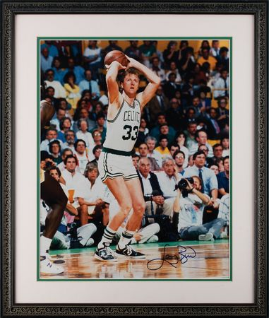 Lot #9301 Larry Bird and Magic Johnson - Image 1