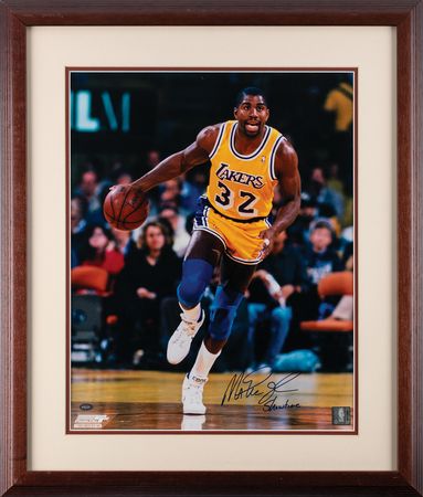Lot #9301 Larry Bird and Magic Johnson - Image 3