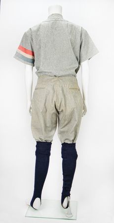 Lot #9001 Roger Peckinpaugh's Game-Used 1918 New York Yankees Road Uniform - Image 14