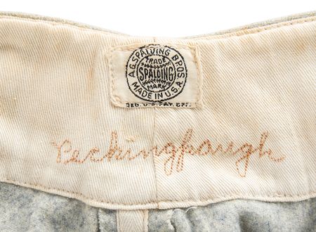 Lot #9001 Roger Peckinpaugh's Game-Used 1918 New York Yankees Road Uniform - Image 6