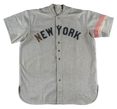 Lot #9001 Roger Peckinpaugh's Game-Used 1918 New York Yankees Road Uniform - Image 8