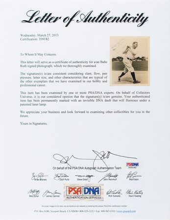 Lot #9143 Babe Ruth - Image 3