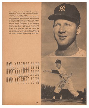 Lot #9142  NY Yankees: 1957 - Image 6