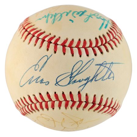 Lot #9235  Baseball Hall of Famers - Image 1