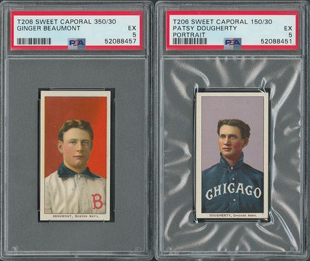 Lot #9026  1909-11 T206 Sweet Caporal Patsy