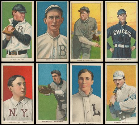 Lot #9016  1909-11 T206 Lot of (8) - VG to VG-EX