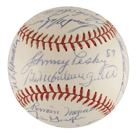 Lot #9239  Boston Red Sox: 1963 - Image 1