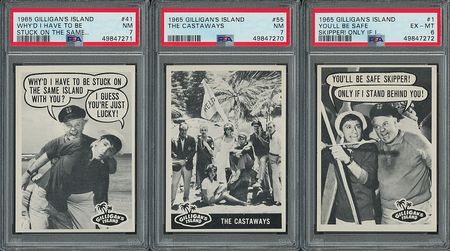 Lot #9206  1965 Topps Gilligan's Island High-Grade Complete Set (55) - Image 1